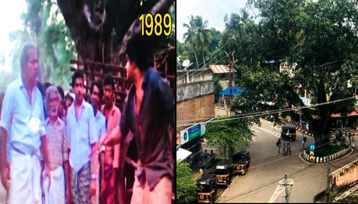 മുപ്പത് വര്‍ഷത്തെ ഓര്‍മകളുമായി 'കീരിടം' ചൂടി ആല്‍മരം ഇവിടെയുണ്ട്; ലാലേട്ടന്റെ മാസ് ക്ലൈമാസ് ചിത്രീകരിച്ച ആല്‍മരം കാട്ടിത്തന്ന് ശബരിനാഥ് എം.എല്‍.എ