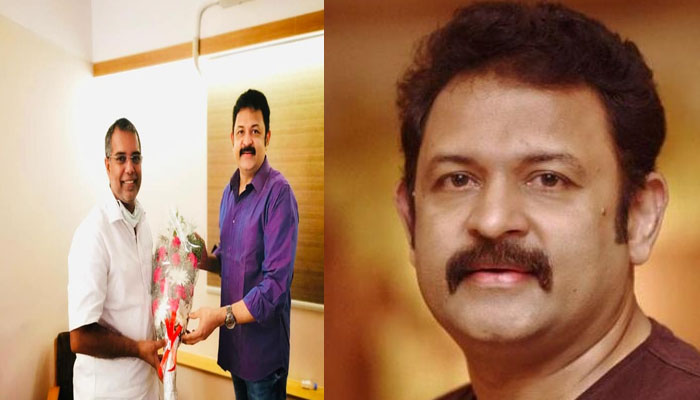 എ പി  അബ്ദുള്ളകുട്ടിക്ക് ആശംസകളുമായി നടൻ കൃഷ്‌ണ കുമാർ; കമന്റുകളുമായി ആരാധകർ 