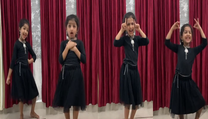മഞ്ജു വാര്യറിന് വെല്ലുവിളിയായി കുട്ടി തെന്നൽ;  വീഡിയോ വൈറൽ