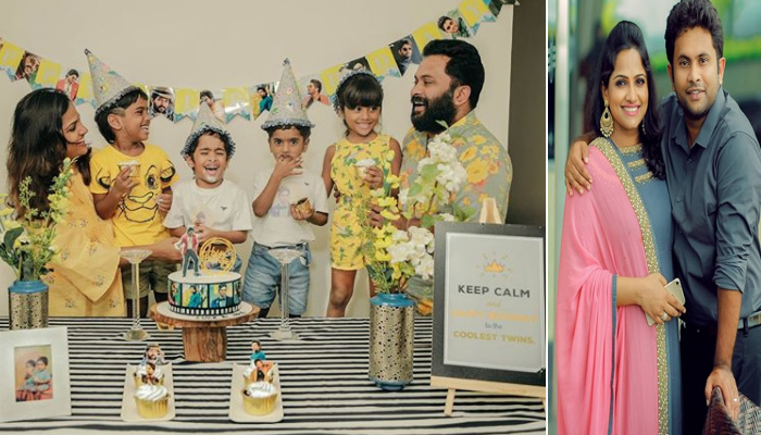 ജെയ്ക്കിനും ലൂക്കിനും നാലാം പിറന്നാള്‍; പിറന്നാള്‍ സര്‍പ്രൈസ് നല്‍കി അജു വര്‍ഗ്ഗീസ് 