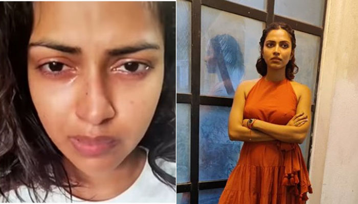   സോഷ്യൽ മീഡിയയ്ക്ക് മുന്നിൽ പൊട്ടിക്കരഞ്ഞ് നടി അമല പോൾ; കാരണം തിരക്കി ആരാധകർ 