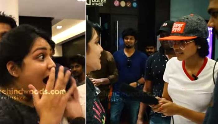 സിനിമ കണ്ടിടറങ്ങിയവരോട് മൈക്കുമായി പ്രതികരണം ചോദിക്കുന്നത് സാക്ഷാല്‍ അമല തന്നെ; ആടൈ കണ്ടിറങ്ങിയവര്‍ക്ക് തകര്‍പ്പന്‍ സര്‍പ്രൈസ് ഒരുക്കി താരം; ആടൈ സിനിമ ഏറ്റെടുത്ത് പ്രേക്ഷകരും 