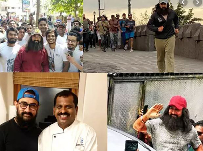 കാപ്പില്‍ ബീച്ചിലൂടെ താടിയും മുടിയും നീട്ടീ വളര്‍ത്തി വ്യത്യസ്ത ലുക്കില്‍ നടന്ന് നീങ്ങിയ അമീറിനെ കാണാന്‍ കാത്ത് നിന്നത് നൂറ് കണക്കിന് ആരാധകര്‍;  വൈറലാകുന്ന വീഡിയോ കാണാം