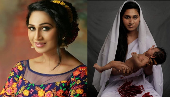 മാതൃത്വം നിറയുന്ന ചിത്രങ്ങളുമായി നടി അഞ്ജലി അമീർ; കൈകുഞ്ഞുമായുള്ള ചിത്രങ്ങൾക്കൊപ്പം കുറിപ്പുമായി താരം 
