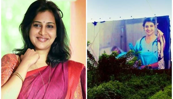 അങ്കമാലി ഡയറീസിലെ ലിച്ചിയെ ഹോര്‍ഡിങില്‍ കണ്ടപ്പോള്‍; കുറിപ്പ് ഏറ്റെടുത്ത് സോഷ്യൽ മീഡിയ 