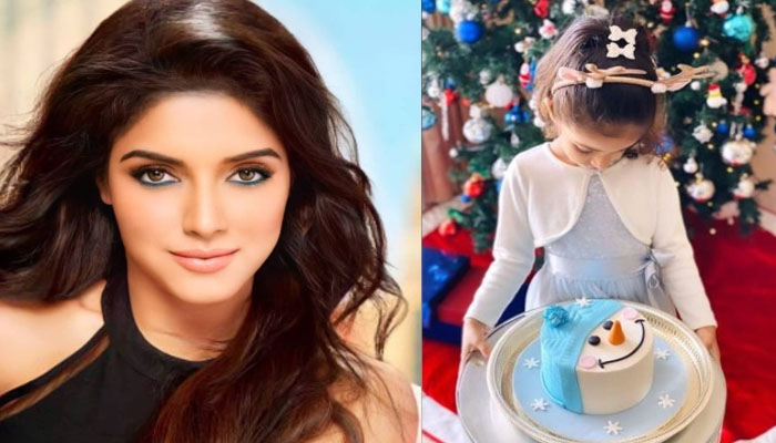  കേക്കിനെ തൊപ്പിയണിയിച്ച് അസിനും മകളും; വൈറലായി താരപുത്രിയുടെ ചിത്രങ്ങൾ 