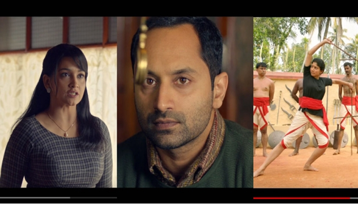  കളരിച്ചുവടുകളില്‍ വിസ്മയിപ്പിച്ച് സായ് പല്ലവി; നിഗൂഡതകള്‍ നിറക്കുന്ന രംഗങ്ങളാല്‍ പ്രേക്ഷകരെ വിസ്മയിപ്പിച്ച് അതിരന്‍ ട്രെയില്‍ എത്തി; ഫഹദ് ഫാസില്‍ ചിത്രത്തിന്റെ ത്രില്ലടിപ്പിക്കുന്ന ട്രെയിലര്‍ കാണാം