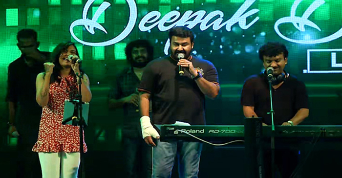 കണ്ടോ കണ്ടോ ഇന്നോളം കാണാത്ത ചന്തം കണ്ടോ എന്ന ഗാനവുമായി വേദിയെ പാട്ടിലാക്കി മോഹന്‍ലാല്‍; ആര്‍പ്പ് വിളിയുമായി ആരാധകര്‍; ബിഗ് ബ്രദര്‍ ഓഡിയോ ലോഞ്ചില്‍ ഗാനം ആലപിക്കുന്ന ലാലേട്ടന്റെ വീഡിയോ വൈറല്‍
