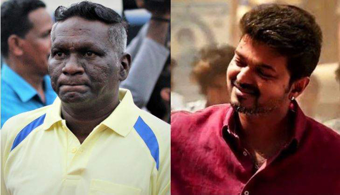 വിജയുടെ നെഞ്ചില്‍ കാലുയര്‍ത്തി ചവിട്ടാന്‍ ഭയന്നു; ഇതറിഞ്ഞ് വിജയ്എന്റെ കൈ പിടിച്ച് അദ്ദേഹത്തിന്റെ നെഞ്ചില്‍ അമര്‍ത്തിക്കൊണ്ട് സാര്‍ ഇങ്കെ ചവിട്ടുങ്കോ എന്നാണ് പറഞ്ഞത്;ബിഗില്‍ ചിത്രീകരണത്തിനിടയിലെ വിശേഷങ്ങളുമായി  ഐഎം വിജയന്‍  