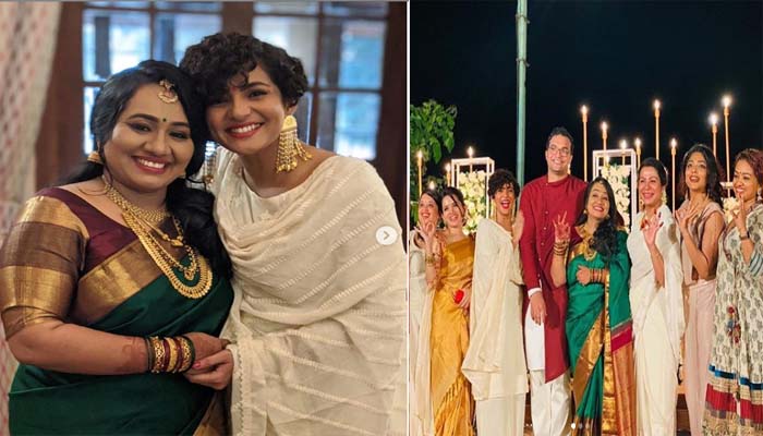 വെള്ള സല്‍വാറില്‍ വലിയ കമ്മലും വട്ടപ്പൊട്ടുമായി സ്‌റ്റൈലിഷ് ലുക്കില്‍ സുഹൃത്തിന്റെ കല്യാണത്തില്‍ പങ്കെടുത്ത് നടി പാര്‍വ്വതി!  വൈറലായി താരത്തിന്റെ പാട്ട് 