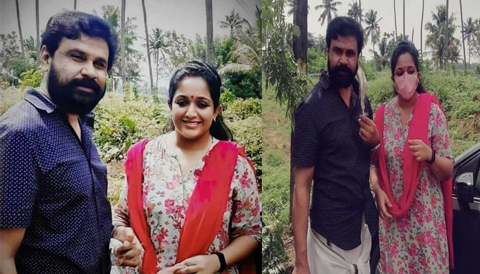 ചിരിച്ചും കുശലം ചോദിച്ചും ദിലീപും കാവ്യയും; പുത്തന്‍ ചിത്രങ്ങള്‍ വൈറല്‍