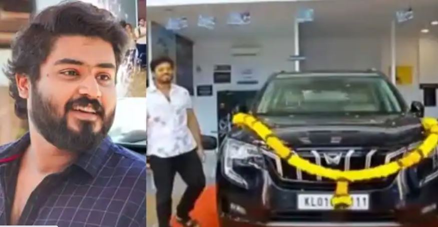 മഹിന്ദ്രയുടെ ഥാറിന് പിന്നാലെ  എക്‌സ് യുവി 700 സ്വന്തമാക്കി ഗോകുല്‍ സുരേഷ്; നടന്‍ ഗാരേജിലെത്തിച്ചത് 21.58 ലക്ഷം രൂപ വില വരുന്ന പ്രിമീയം എസ് യുവി; വീഡിയോ കാണാം