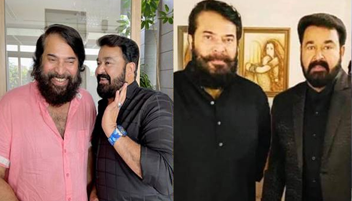 ഇച്ചാക്കയുടെ പുതിയ  വീട്ടിൽ  അതിഥിയായി മോഹന്‍ലാല്‍; മമ്മൂക്കയുടെ കാതില്‍ സ്വകാര്യം പറഞ്ഞ്  ലാലേട്ടൻ; ചിത്രം വൈറൽ