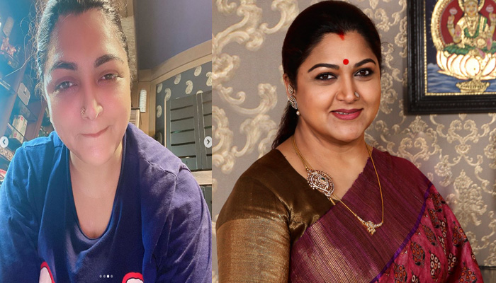 നിന്റെ മുഖം കണ്ണാടിയില്‍ കണ്ടിട്ടുണ്ടോ; തന്നെ കുട്ടിയാനയെന്ന് വിളിച്ച ആള്‍ക്ക് ഖുശ്ബുവിന്റെ മറുപടി