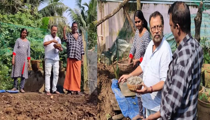  ഞാന്‍ സലിമിന്റെ പാടത്തു കൃഷ്ണകൗമൊദു വിത്തു വിതച്ചു; ചിത്രങ്ങള്‍ പങ്കുവച്ച് ലാല്‍ജോസ്