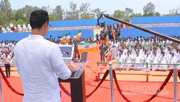 ജിതിന്‍ റാംദാസിന്റെ ആ തകര്‍പ്പന്‍ പ്രസംഗം ചിത്രീകരിച്ചത് ഇങ്ങനെ; മേക്കിങ് വീഡിയോ വൈറല്‍ 