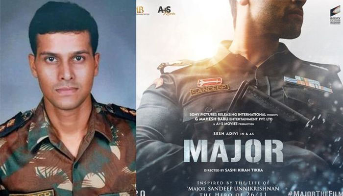 മുംബൈ ഭീകരാക്രണത്തില്‍ വീരമൃത്യു വരിച്ച മലയാളി മേജര്‍ സന്ദീപ് ഉണ്ണികൃഷ്ണന്റെ ജീവിതം സിനിമയാകുന്നു; മുംബൈ ഭീകരാക്രമണത്തിന്റെ കഥയുമായി മേജര്‍ ഒരുങ്ങുന്നു; ചിത്രം എത്തുന്നത് ഹിന്ദിയിലും തെലുങ്കിലും 