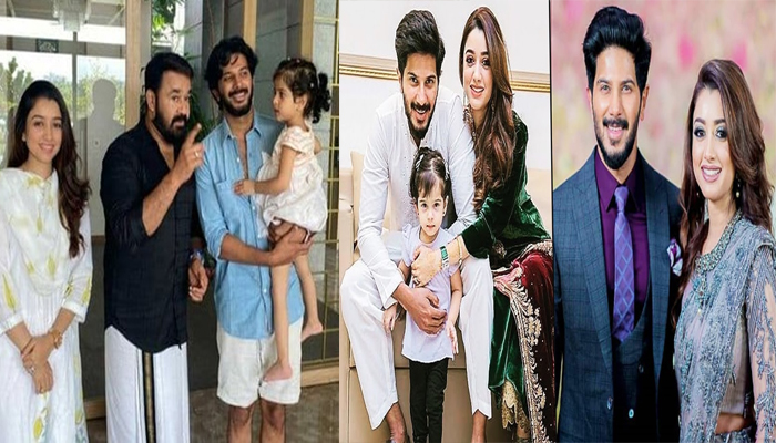 ലാലേട്ടനെ ശ്രദ്ധിച്ചു കേൾക്കുന്ന കുഞ്ഞ് മറിയം; ചിത്രം വൈറൽ