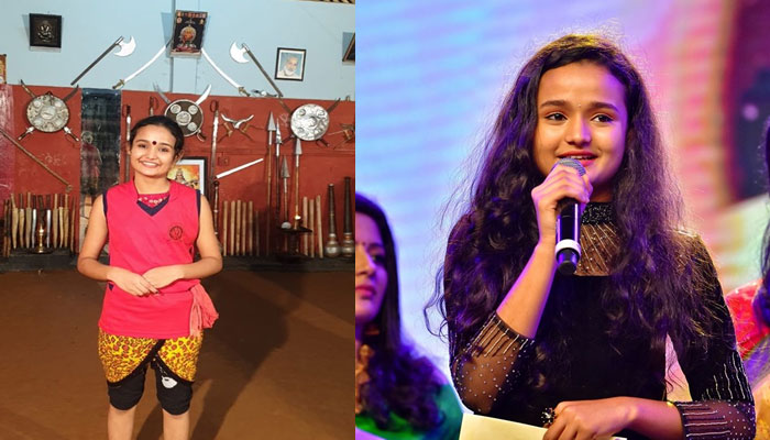 ഓതിരം കടകം..കടകത്തിലൊഴിവ്; അഭിനയത്തില്‍ മാത്രമല്ല കളരിയിലും പതിനെട്ടടവ് പയറ്റാനുറച്ച് മീനാക്ഷി; കച്ചകെട്ടി കളരത്തറയില്‍ നില്‍ക്കുന്ന താരത്തിന്റെ ചിത്രം വൈറല്‍; ആശംസ അറിയിച്ച് ആരാധകരും 