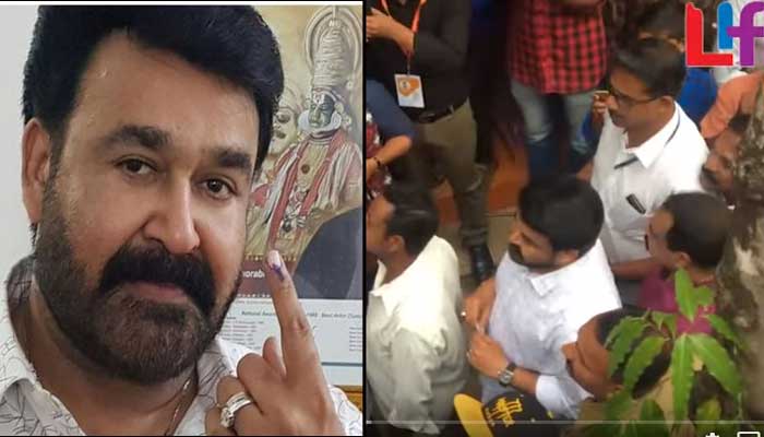 ഒന്നരമണിക്കൂറോളം ക്യൂവില്‍ സാധരണക്കാരനെ പോലെ നിന്ന് മോഹന്‍ലാല്‍! വോട്ട് രേഖപ്പെടുത്താനെത്തിയത് താരം പഠിച്ച മുടവന്‍ മുകളിലെ സ്‌കൂളില്‍; എല്ലാവരും വോട്ട് വിനിയോഗിക്കാന്‍ ഫേസ്ബുക്ക് പോസ്റ്റിലൂടെ താരത്തിന്റെ അഭ്യര്‍ത്ഥനയും