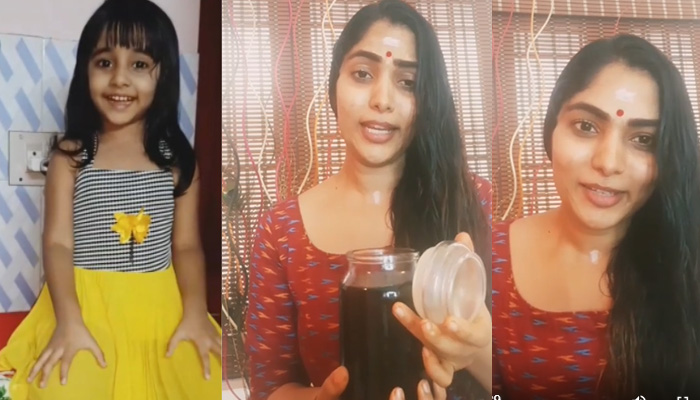 കണ്‍മണിക്കുട്ടിക്കായി എണ്ണ തയ്യാറാക്കി മുക്ത; മകള്‍ക്കൊപ്പമുളള വീഡിയോ പങ്കുവച്ച് താരം