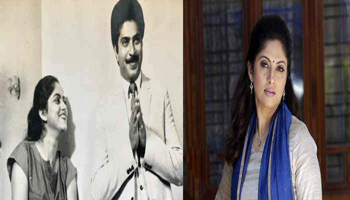 ഒന്നിങ്ങു വന്നെങ്കില്‍ ഏറെ പ്രിയപ്പെട്ടൊരു ഓര്‍മ; മമ്മൂട്ടിക്കൊപ്പമുള്ള പഴയകാല ചിത്രം പങ്കുവച്ച് നദിയ മൊയ്ദു