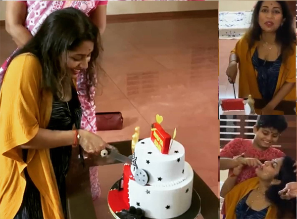 ദുബായില്‍ നിന്നും പറന്നെത്തി അനിയന്‍ വക നവ്യക്ക് ഞെട്ടിക്കല്‍ സര്‍പ്രൈസ്; കൊണ്ടുവന്ന സമ്മാനങ്ങളും കേക്കും കണ്ട് തുള്ളിച്ചാടി നവ്യ; വീഡിയോ വൈറല്‍