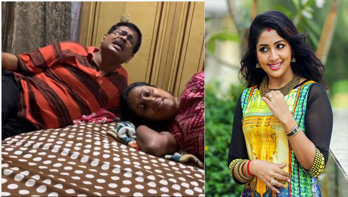 നവ്യയുടെ അച്ഛന്റെ പാട്ടുകേട്ടോ; ആവേശത്തില്‍ ഒപ്പം പാടി അമ്മയും വീഡിയോ വൈറല്‍.
