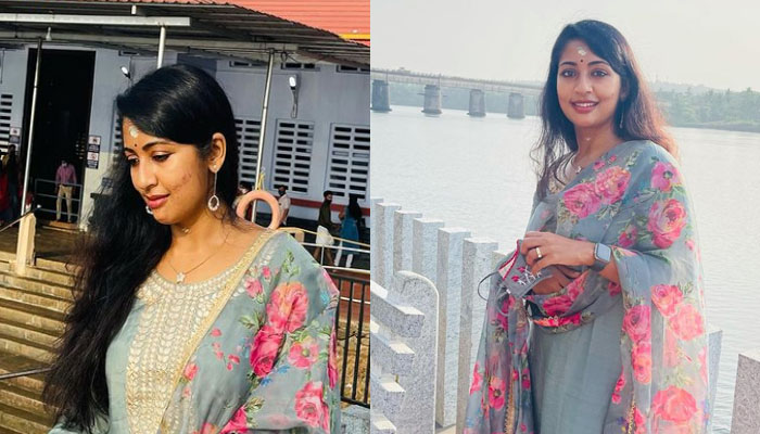 പറശ്ശിനിക്കടവ് ക്ഷേത്ര ദർശനം നടത്തി നടി ‌ നവ്യ നായര്‍; താരത്തിന്റെ ചിത്രങ്ങൾ വൈറൽ