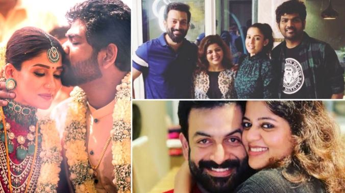 വിവാഹ ചടങ്ങുകള്‍ ഞങ്ങള്‍ക്ക് ശരിക്കും മിസ്സ് ചെയ്തു; എത്രയും പെട്ടെന്ന് നിങ്ങളെ കാണുന്നതാണ്; വിവാഹത്തിനെത്താന്‍ കഴിയാത്തതിനാല്‍ സോഷ്യല്‍മീഡിയ വഴി വിഘ്നേഷിനും നയന്‍താരയ്ക്കും ആശംസകള്‍ അറിയിച്ച് പൃഥിയും സുപ്രിയയും