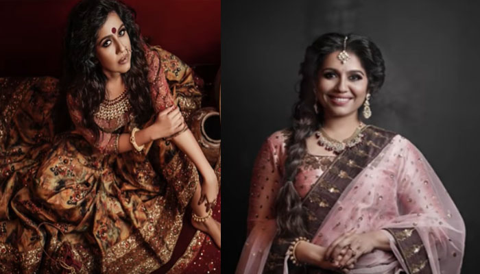 വധുവിന്റെ വേഷത്തിൽ  അതിമനോഹാരിയായി  രഞ്ജിനി ഹരിദാസ്; താരത്തിന്റെ ഫോട്ടോഷൂട്ട് വിഡിയോ വൈറല്‍
