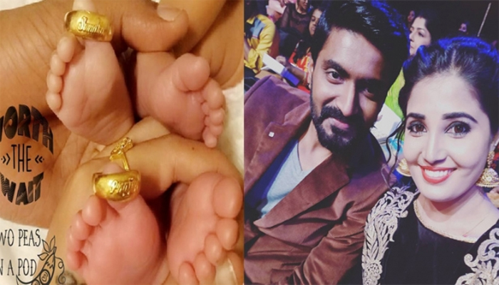 കാത്തിരുപ്പുകൾക്കൊടുവിൽ നടി സാന്ദ്രയ്ക്ക് പിറന്നത് ഇരട്ടക്കുട്ടികൾ; രണ്ട് പെൺകുഞ്ഞുങ്ങൾക്ക് ജന്മം നൽകിയ കാര്യം അറിയിച്ച് നടിയുടെ ഫേസ്‌ബുക്ക്‌പോസ്റ്റ്; അമ്മയും കുഞ്ഞുങ്ങളും ആരോഗ്യവതികളെന്ന് ഭർത്താവും