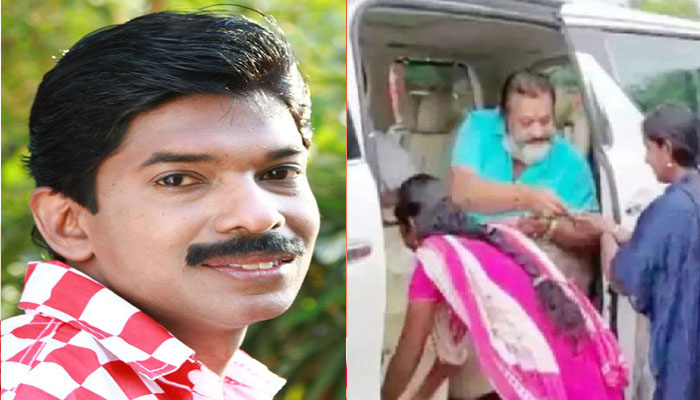 കാലിൽ തൊട്ട് നമസ്‌കരിക്കുന്നത് ഭാരതത്തിന്റെ ഒരു സാംസ്‌ക്കാരിക ആചാരം ആണ്; സുരേഷ് ഗോപി ജിയെ നമസ്‌കരിച്ചവർക്ക് അദ്ദേഹം അവരുടെ പാദവന്ദനതിന് അർഹൻ എന്ന് തോന്നിയിട്ടുണ്ട്:  സന്തോഷ് പണ്ഡിറ്റ്