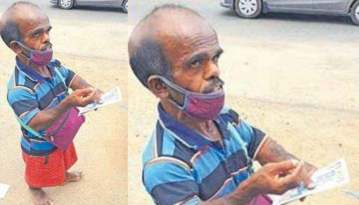 പള്ളുരുത്തിയില്‍ നിന്ന് മൂവാറ്റുപുഴയെത്തി ഭാ​ഗ്യ വില്‍പ്പന; കഷ്‌ടപ്പാടുകളോട് പൊറുത്തു  നടൻ ഷണ്മുഖൻ 