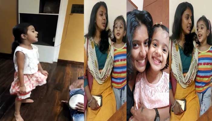 ജാതിക്കാത്തോട്ടം പാടി തകര്‍ത്ത്‌ ബല്യ സ്റ്റാറിന്റെ സ്വന്തം കുഞ്ഞി സ്റ്റാര്‍; ഗായിക സിത്താരയുടെ മകള്‍ സാവന്‍ ഋതുവിന്റെ വീഡിയോ വൈറല്‍