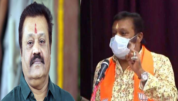 തട്ടിപ്പും വെട്ടിപ്പും കൊള്ളയുമാണ് സര്‍ക്കാരിന്റെ മുഖമുദ്ര; പിണറായി സര്‍ക്കാരിനെ അറബിക്കടലില്‍ എറിയണമെന്ന്  പറഞ്ഞ് നടൻ സുരേഷ് ഗോപി 