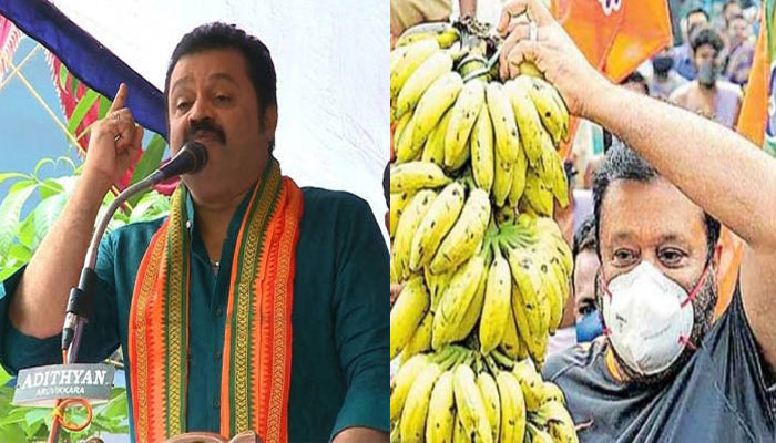 ശക്തൻ മാർക്കറ്റ് കൈയ്യിലെടുത്ത് നടൻ സുരേഷ് ഗോപി; താരത്തിന്റെ മാസ്സ്  ഡയലോഗ് വൈറൽ 