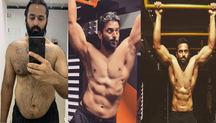 93 കിലോയിൽ നിന്നും 77  കിലോ വരെ; വെയ്‌റ്റ്‌ലോസ് ഘട്ടങ്ങളുടെ ചിത്രങ്ങളുമായി ഉണ്ണി മുകുന്ദൻ